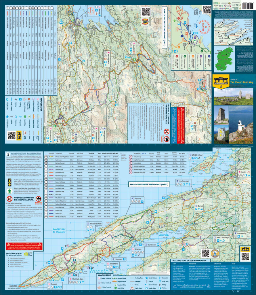 The Sheep’s Head Way Folding Map – The Sheep's Head Way
