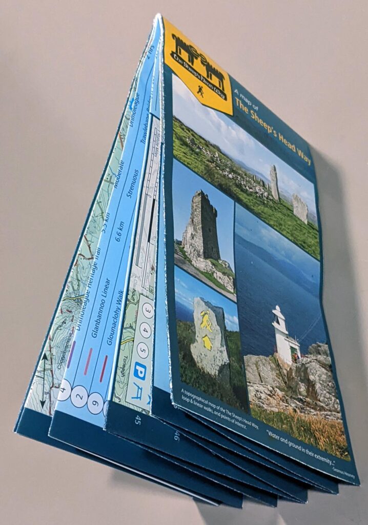 The Sheep’s Head Way Folding Map The Sheep's Head Way