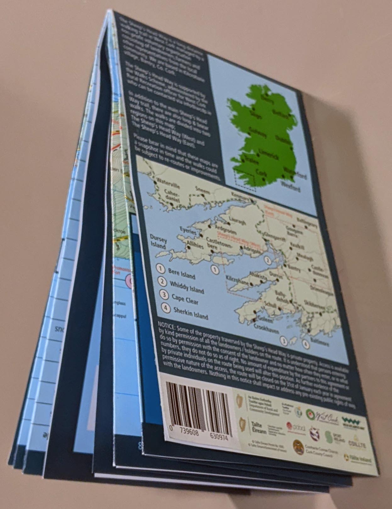 The Sheep’s Head Way Folding Map The Sheep's Head Way