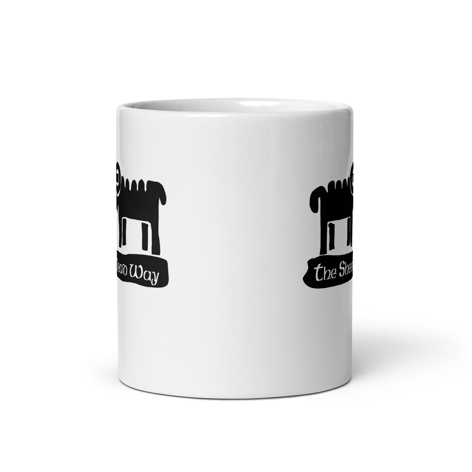 White glossy mug - Image 4