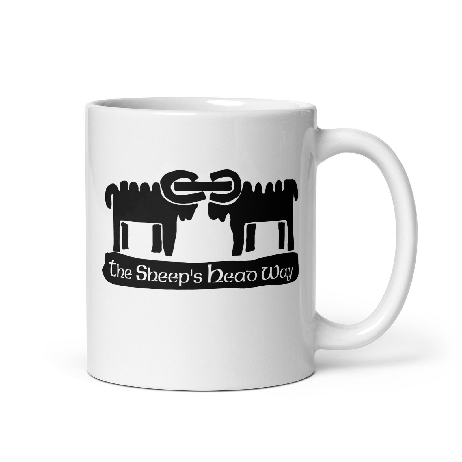 White glossy mug - Image 2